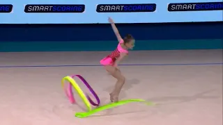 Stiliana NIKOLOVA Ribbon AA Final - European Championships Tel Aviv 2022