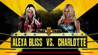 WWE 2K18: Alexa Bliss Vs Charlotte Flair