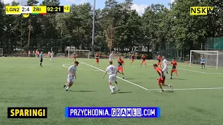 tv.nsk.pl [fragmenty bramki] Legionovia II Legionowo - MLKS Żbik Nasielsk 2:4 (1:2) 2023-07-22 g. 11