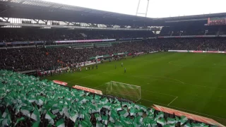 SV WERDER BREMEN : SC FREIBURG CHOREO OSTKURVE