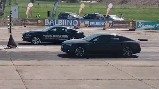 Audi S5 Sportback 3.0T vs 2018 Ford Mustang 5.0 1/4 mile drag race