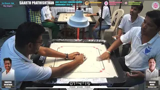 CARROM | SWAPNIL GOLATKAR (MUMBAI) VS SHARAD MORE (MUMBAI-SUB)| 3rd ROUND (MS) 266