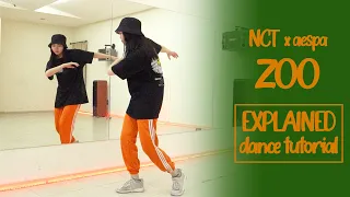 NCT X aespa - 'ZOO' Dance Tutorial | EXPLAINED