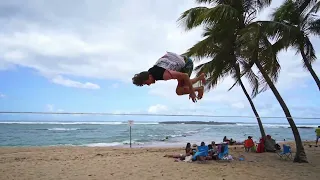 10 YEARS of Slackline while Traveling the World!