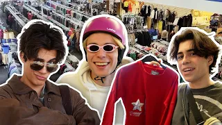 thrifting at the BIGGEST THRIFT STORE IN EUROPE (challenge)