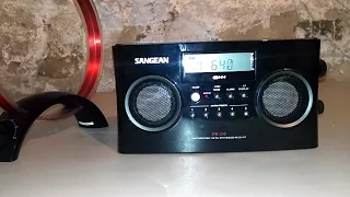 Sangean PR-D5 - AM/MW DX of Radio Progreso @ 640 kHz from Havana, Cuba