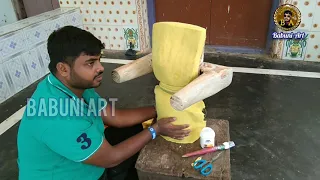 how to paint Jagannath idol full process// Jagannath painting  step by step #jagannath #babuniart