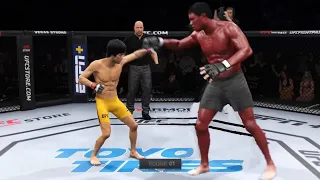 Bruce Lee vs Big Hulk Marvel | UFC4 (EA Sports UFC 4)