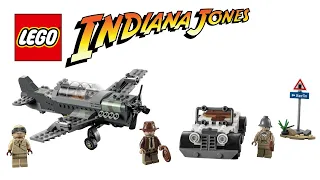 LEGO Indiana Jones™ - Flucht vor dem Jagdflugzeug (77012) - Speed build