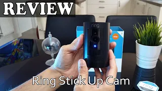 Ring Stick Up Cam Battery HD Security Camera - Installation And Review 2022