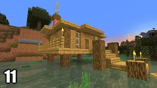 Swamp Starter House on Stilts Complete! | Minecraft 1.21 Chill Let's Play