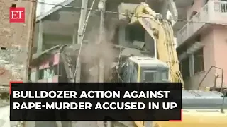 UP: Demolition drive continues at the Fatehpur residence of rape, murder accused