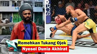 Aje Gile...GEBRAKAN Mantan Tukang Ojek Jadi Bintang UFC