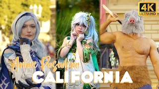 🇺🇸 Walking around Anime Pasadena to check out the cosplays - California USA [4K60 Virtual Tour]