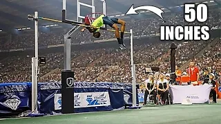 HIGHEST JUMP IN TRACK HISTORY