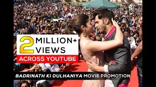 'Badrinath ki Dulhaniya' Movie Promotion by Alia Bhatt and Varun Dhawan at Arya Group of Colleges