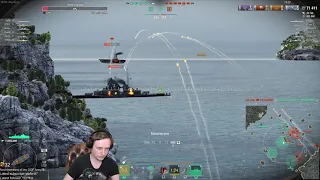 THIS IS PURE GUN FIRING MADNESS IN CLAN BATTLES - Småland in World of Warships - Trenlass