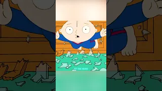 Stewie does Gymnastics🤣 || #familyguy #shorts