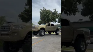 2016 TACOMA COLOR MATCHED EVERYTHING! CLEAR HEADLIGHT AND TAILLIGHTS.