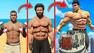 ME TRANSFORMO en el HOMBRE Mas Fuerte de GTA 5