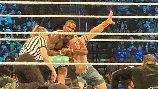 John Cena Vs Montez Ford Dark Match After Smackdown Went Off Air