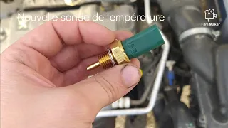 Problème refoulement et regulation sonde température (Peugeot 206 malgré la purge)