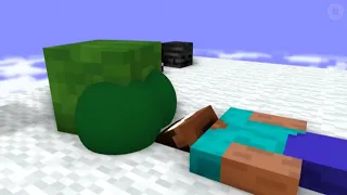 Hopping heads -minecraft Animation