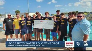 Boca Raton Boys water polo wins Baptist Performance of the Week