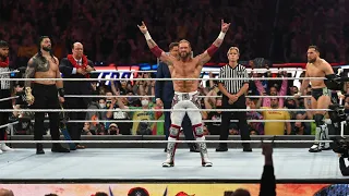 Roman Reigns vs Edge vs Daniel Bryan Wrestlemania 37 Highlights
