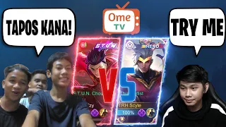 3 TRASHTALKER  VS TOP GLOBAL CHOU 😏 BUMOBOSES SA OMETV, PATAHIMIKIN NATIN SA ML 😎