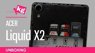 Triple SIM Phone - Acer Liquid X2 Unboxing [4K]