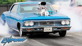 TO THE EXTREME! BADASS BLOWN '66 CHEVELLE SS! 20LBS OF BOOST! EASY 9 SEC! STREET LEGAL! BYRON!