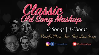 Classic Old Song Mashup | Non-Stop Old Bollywood Songs | Love Songs | Peaceful Music | Reeshabh P
