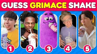 Can You Guess Grimace Shake? | TikTok Meme, Ohio Final Boss, Ishowspeed, Grimace Shake, CG5 #204