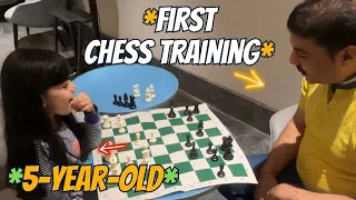 5-year-old Girl's Chess Training Will Make Your Day