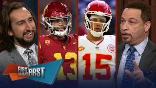 Mahomes, Lamar & Caleb Williams feature in latest Mahomes Mountain tiers | NFL | FIRST THINGS FIRST