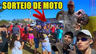 INVADIMOS UMA FESTA NA QUEBRADA (TEVE SORTEIO DE MOTO )