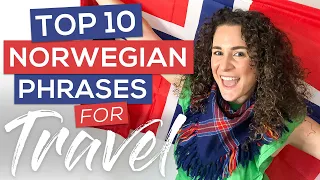 Top 10 Norwegian Phrases for Travel 🇳🇴[Norwegian for Beginners] 📚FREE Cheat-Sheet
