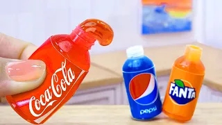 COCA or FANTA or PEPSI Jelly 🌈 Sweet Miniature Frozen Honey Jelly Ideas | Mini Cakes Making #2