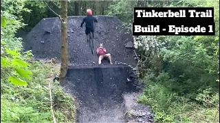 Tinkerbell Trail Build - Episode 1 (Building the huge Step-Up)
