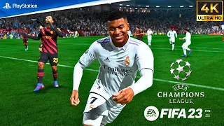 FIFA 23 - Man City vs Real Madrid - Ft. Mbappe , Cristiano Ronaldo - PS5 Gameplay 4K