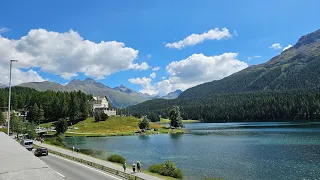 【4K】St. Moritz, Switzerland