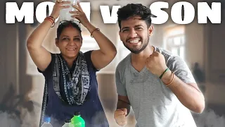 Flip The Bottle Challenge With Mom 😎