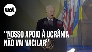 Guerra na Ucrânia: Joe Biden diz que Rússia 'nunca' vai vencer a guerra