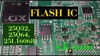 LCD LED TV FLASH MEMORY IC