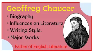 Geoffrey Chaucer biography📚 | Biography of Geoffrey Chaucer🖊️ | Geoffrey Chaucer