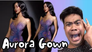 MISS GRAND INDONESIA AURRA KHARISMA EVENING GOWN PINOY FAN REACTION