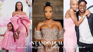 Ntando Duma on DEADBEAT Baby Daddy, EX boyfriend BEATING her up & SALON for her Daughter #singlemom