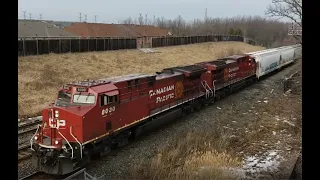 RAILFANNING: CP AND GO MILTON MAR 14 AND 23 2022