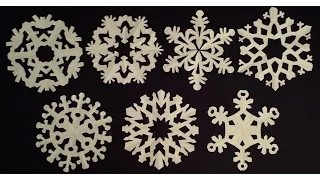 Paper snowflake tutorial - learn how to make snowflakes in 5 minutes - EzyCraft